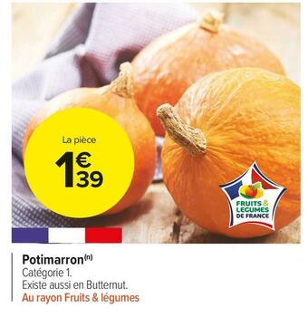 Carrefour Market Potimarron offre