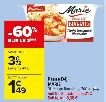 Marie pause déj