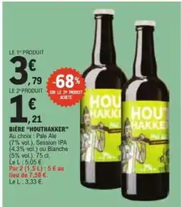 E.Leclerc Bière Houthakker offre
