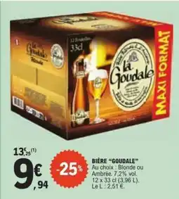 E.Leclerc Bière Goudale offre