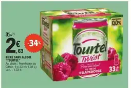 E.Leclerc BIÈRE SANS ALCOOL TOURTEL offre