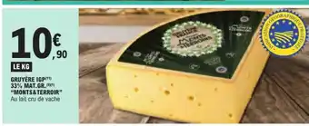 E.Leclerc Gruyère Igp offre