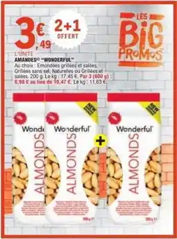 E.Leclerc Amandes Wonderful offre