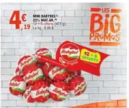 E.Leclerc Mini Babybel offre