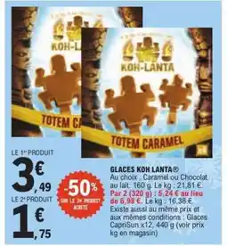 E.Leclerc GLACES KOH LANTA offre