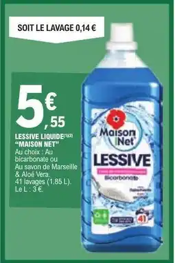 E.Leclerc Lessive Liquide Maison Net offre