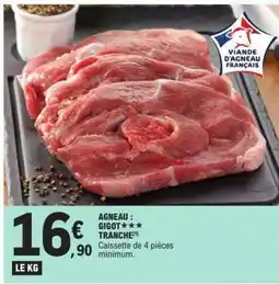E.Leclerc AGNEAU : GIGOT TRANCHE offre