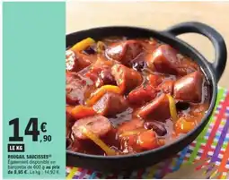 E.Leclerc ROUGAIL SAUCISSES offre