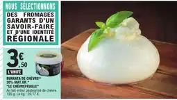 E.Leclerc Burrata De Chèvre offre