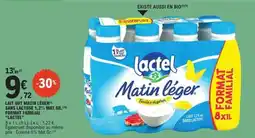 E.Leclerc Lait UHT Matin Léger offre