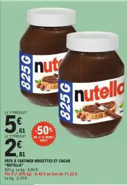 E.Leclerc Nutella offre