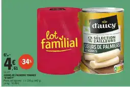 E.Leclerc Cœurs de Palmiers Tendres D'aucy offre