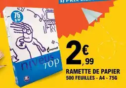 E.Leclerc Ramette de Papier offre