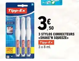 E.Leclerc Tipp-Ex Shake'n Squeeze offre