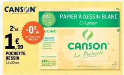 E.Leclerc POCHETTE DESSIN offre