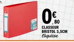 E.Leclerc Classeur Bristol 3,5CM offre