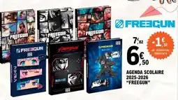 E.Leclerc AGENDA SCOLAIRE 2025-2026 'FREEGUN' offre