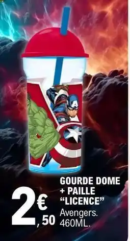 E.Leclerc GOURDE DOME + PAILLE LICENCE offre