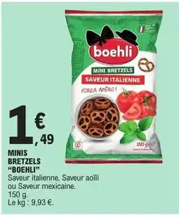 E.Leclerc MINIS BRETZELS BOEHLI offre