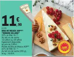 E.Leclerc BRIE DE MEAUX AOP RENARD GILLARD offre