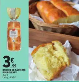 E.Leclerc BRIOCHE DE NANTERRE PUR BEURRE offre