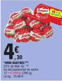 E.Leclerc Mini Babybel offre