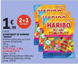 E.Leclerc ASSORTIMENT DE BONBONS HARIBO offre