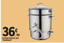 E.Leclerc Extracteur de jus Baumalu offre