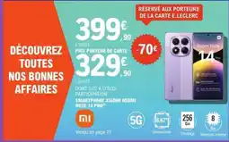 E.Leclerc SMARTPHONE XIAOMI REDMI NOTE 14 PRO offre