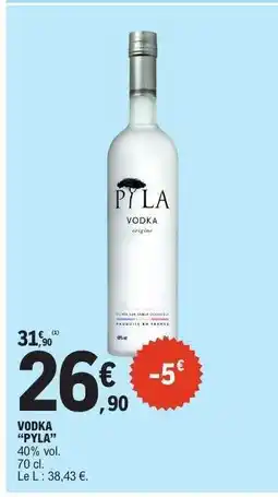 E.Leclerc Vodka 'Pyla' offre