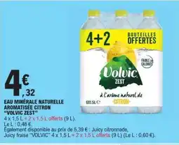 E.Leclerc Volvic Zest Citron offre