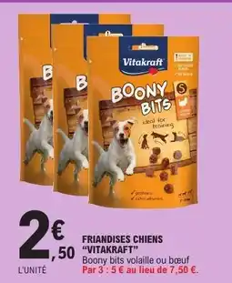 E.Leclerc FRIANDISES CHIENS “VITAKRAFT” offre