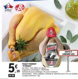 E.Leclerc POULET FERMIER “D’ARGOAT” offre