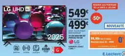 E.Leclerc TV LED 65UQ7300 65 offre