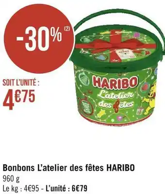 Haribo bonbons l’atelier des fêtes