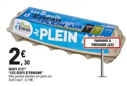E.Leclerc Œufs x12 offre