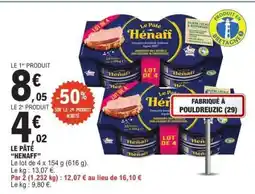 E.Leclerc Le Pâté Hénaff offre
