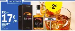 E.Leclerc WHISKY BLENDED DE BRETAGNE GALLEG offre