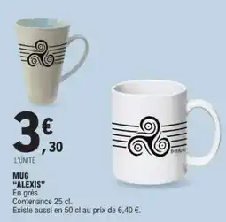 E.Leclerc Mug ALEXIS offre