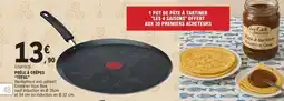 E.Leclerc POÊLE À CRÊPES 'TEFAL' offre