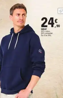 E.Leclerc Sweat offre