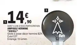 E.Leclerc AMPOULE HERMINE XXCELL offre