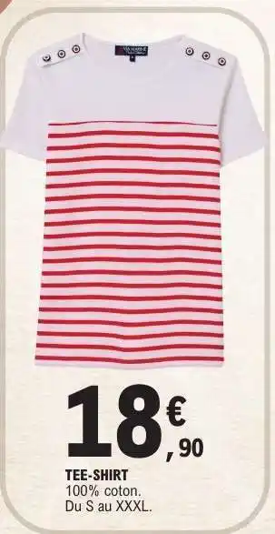 E.Leclerc Tee Shirt offre