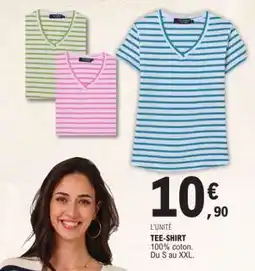 E.Leclerc Tee Shirt offre