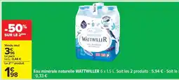 Carrefour Eau Minérale Naturelle Wattwiller offre