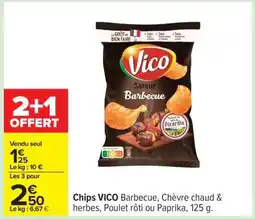 Carrefour Chips Vico offre
