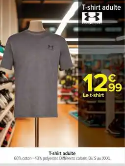 Carrefour T-shirt adulte offre