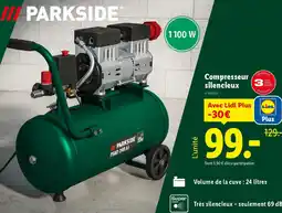Lidl Compresseur silencieux offre