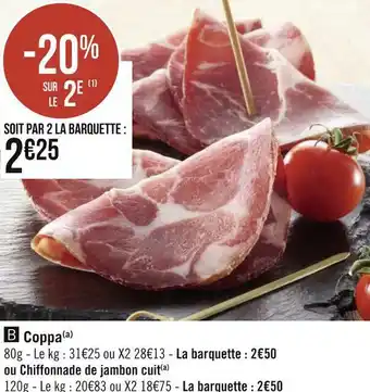 Géant Casino Coppa offre