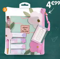 b&m Ensemble carnet + stylo + notes offre